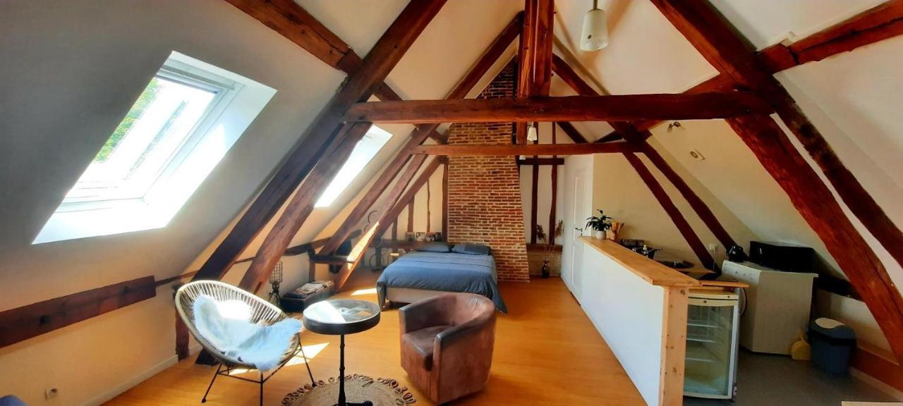 Apartament Loft De Charme A 150M De La Cathedrale Beauvais Zewnętrze zdjęcie
